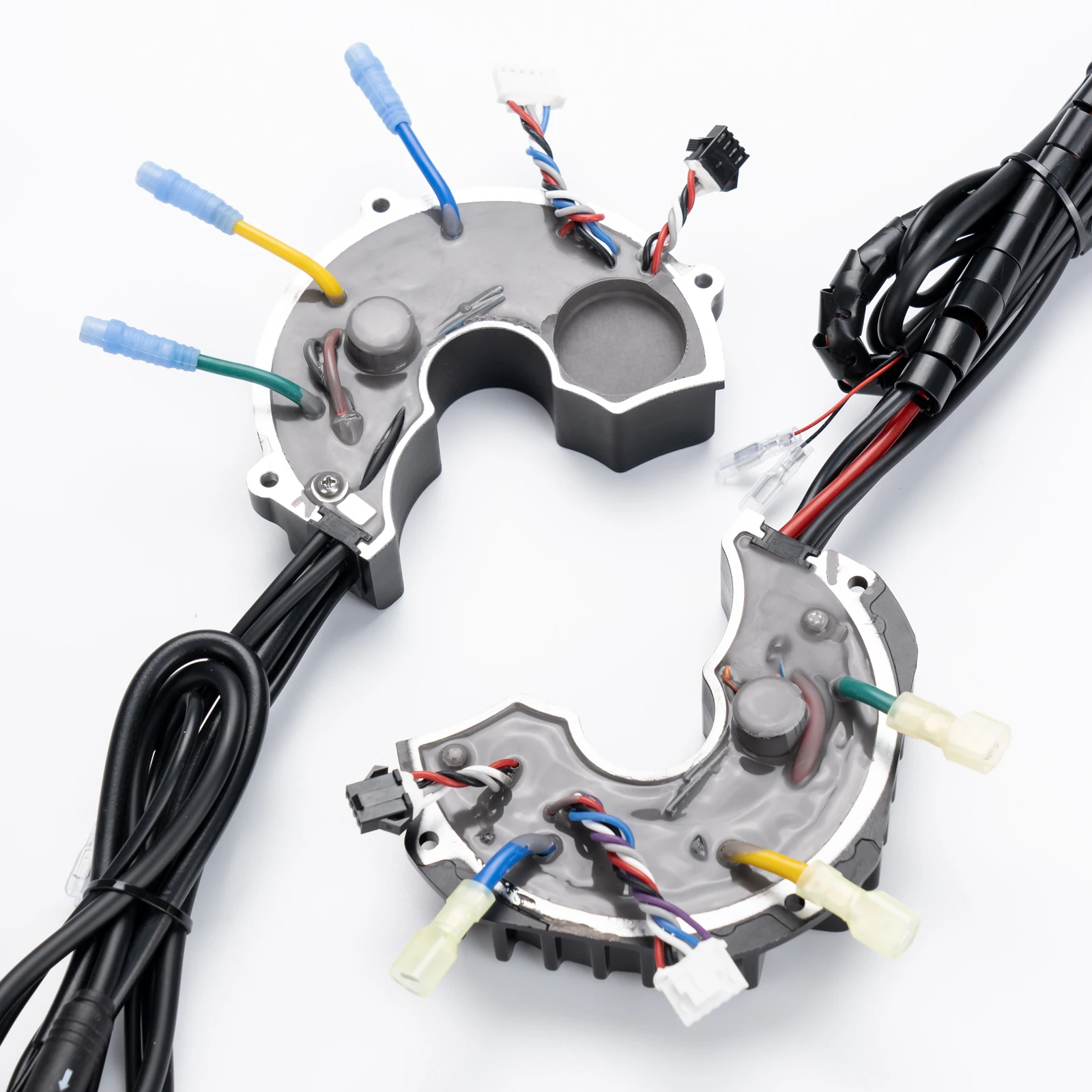 BAFANG-controlador de Motor de accionamiento medio para BBSHD BBS01B BBS02B, con conexión de luz frontal y Sensor de interruptor, modelo de
