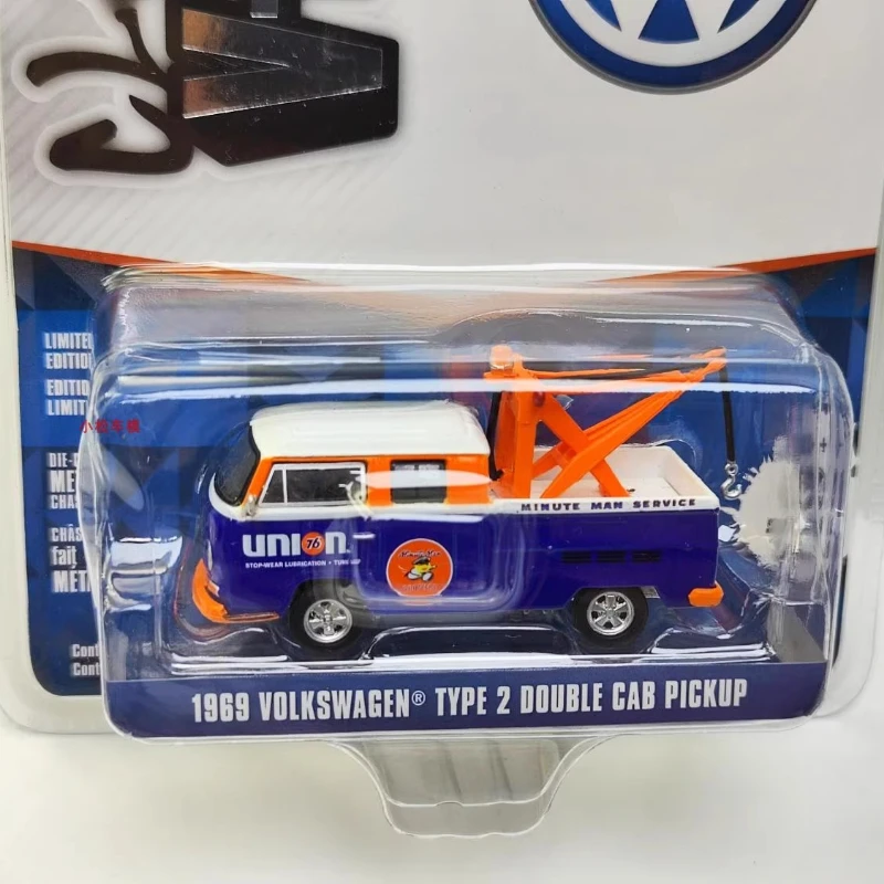 

Greenlight 1:64 Club Vee-Dub Collection 15–1921, двойной пикап и фаркоп, коллекция игрушек, небольшие подарки, модель, настенные гобелены