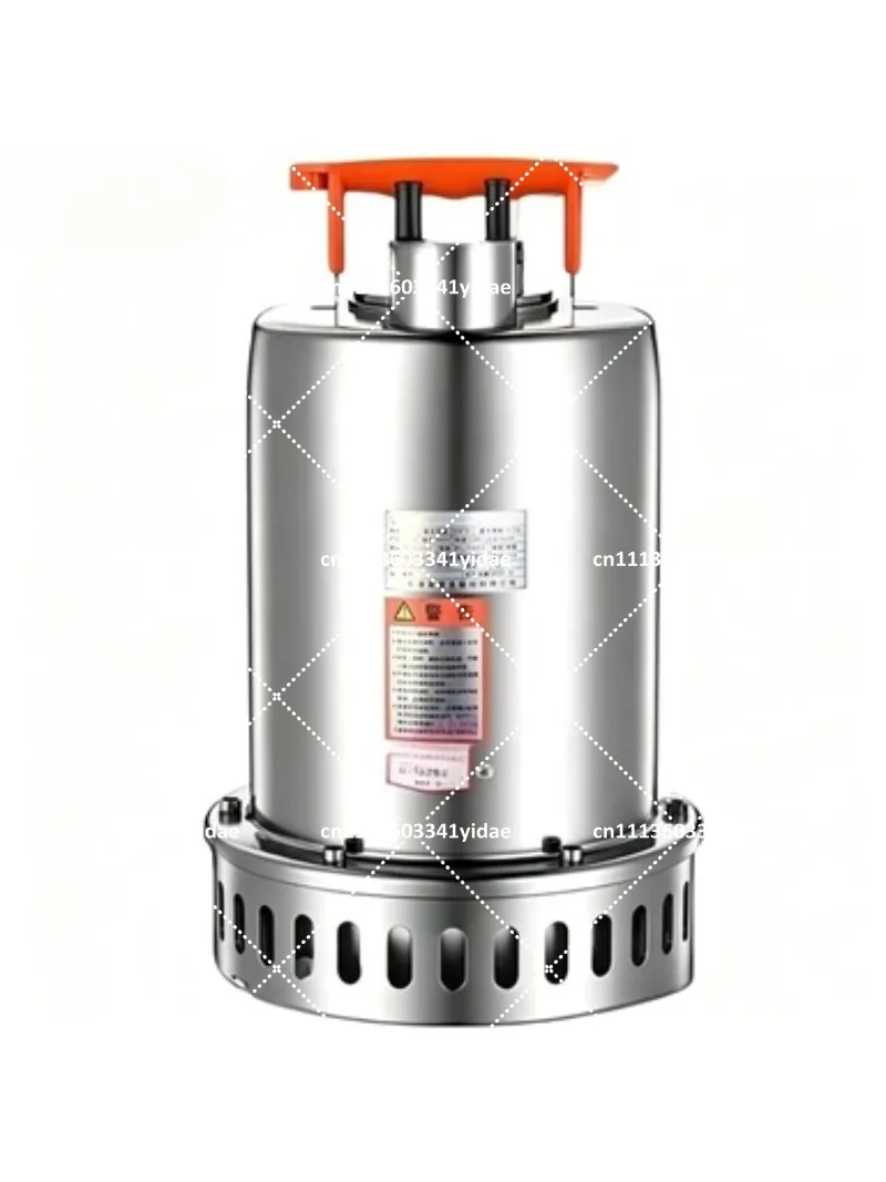 304 Stainless Steel Submersible Pump 220V, Sewage Water Pump for Basement Drainage
