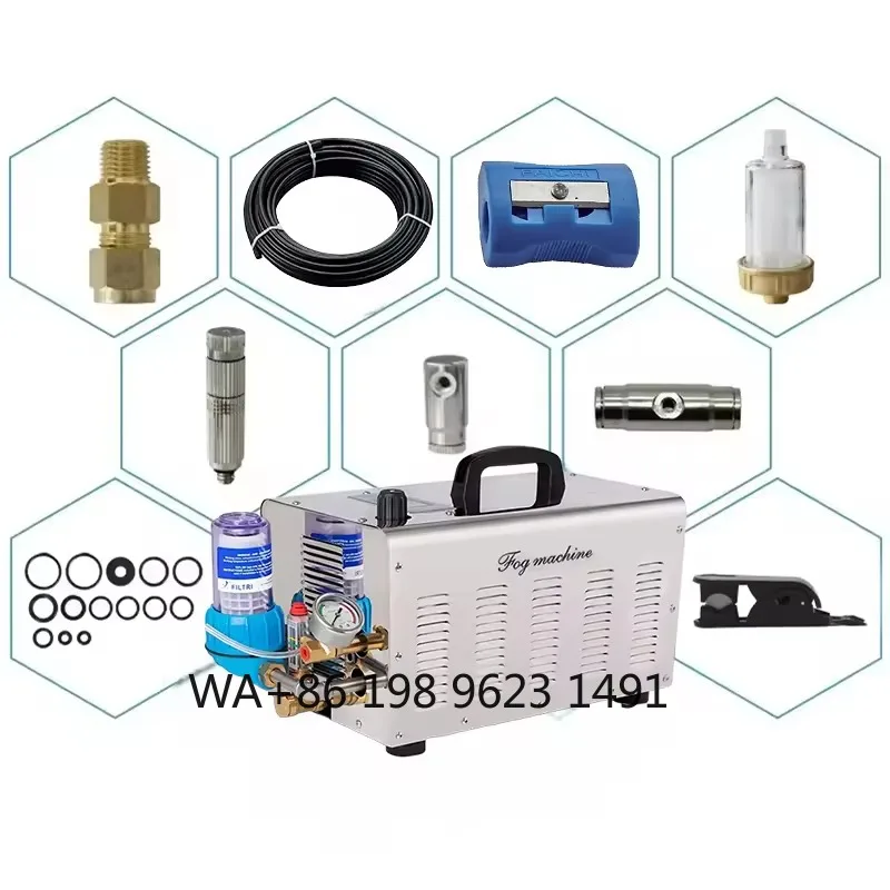 High Pressure Electric Water Mist Fog Machine Garden Agriculture Cooling Humidification Outdoor Irrigation Equipment