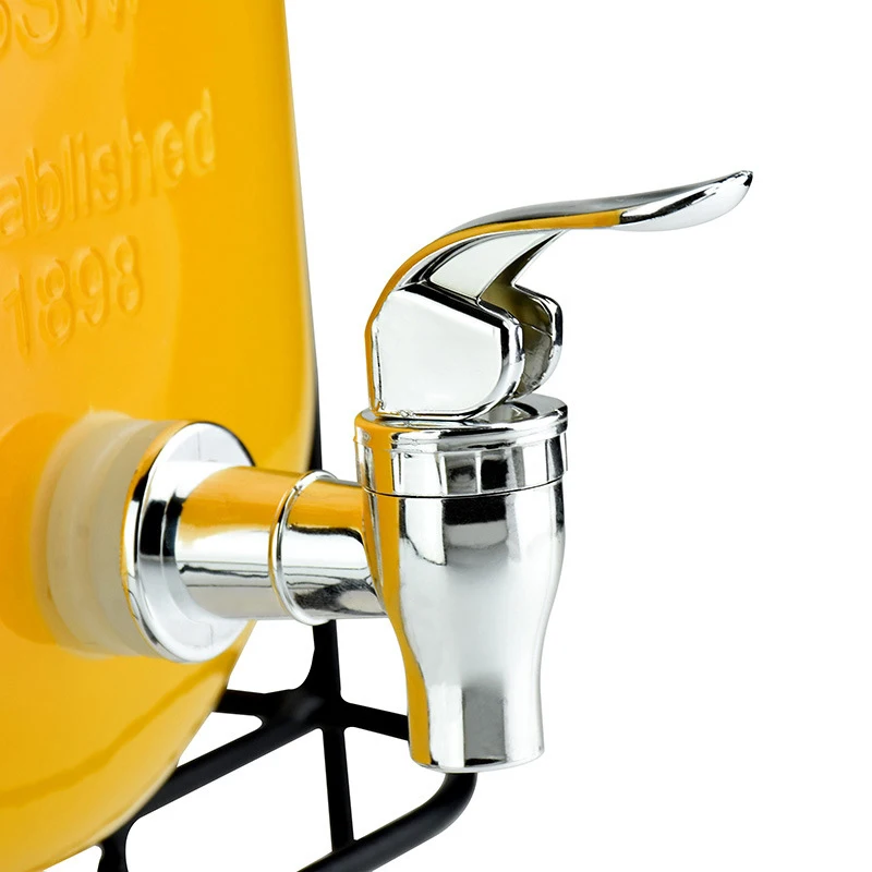 1pc Generic Drink Dispenser Spigot Spout Electroplated Plastic Faucet Barrel Water Tank Faucet Wine Valve Water Dispenser Tap