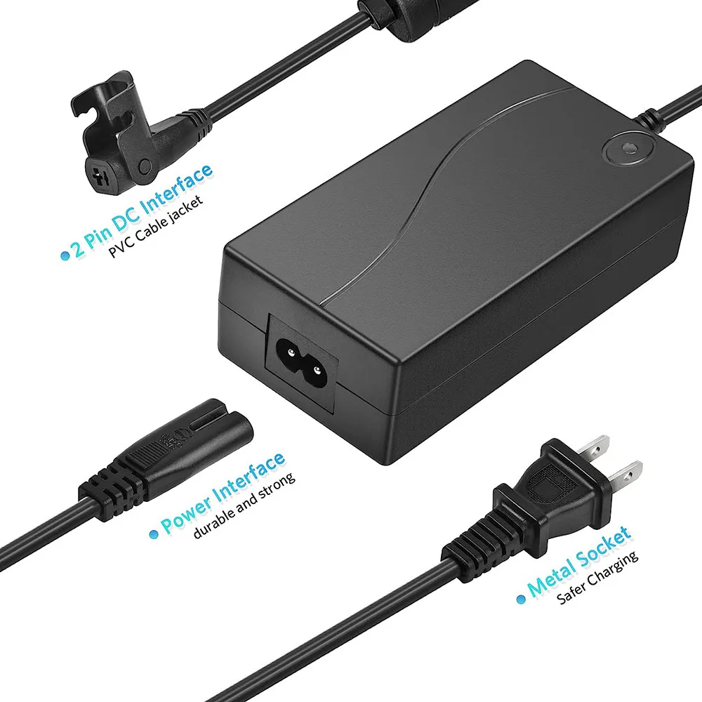 Recliner Power Supply,AC/DC Switching Power Supply Transformer 2-pin 29V 2A Adapter for Lift Chair or Power Recliner Limoss OKIN