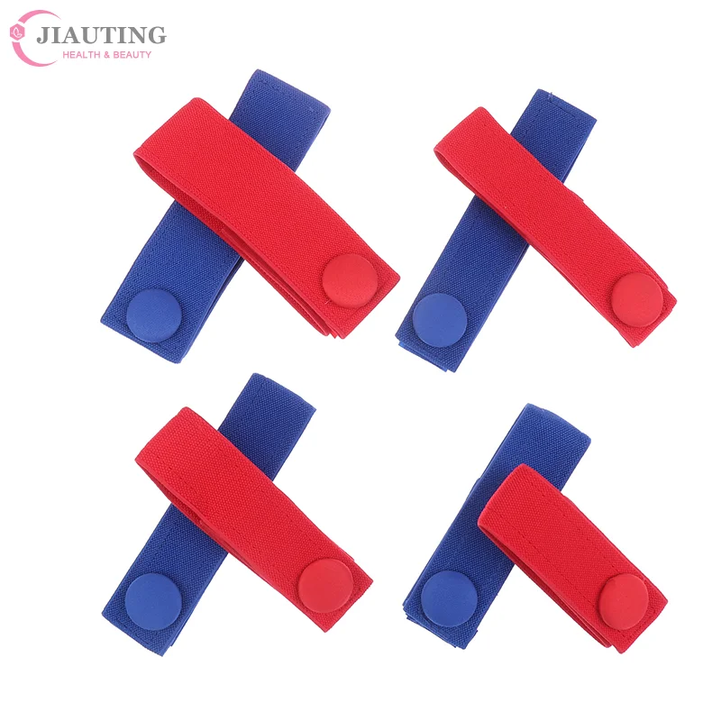 2Pcs Outdoor Elastic Flexible Venous Hemostatic Buckle Strap Medical Hemodialysis Tourniquet Dialysis Plus Bandage Nursing Band