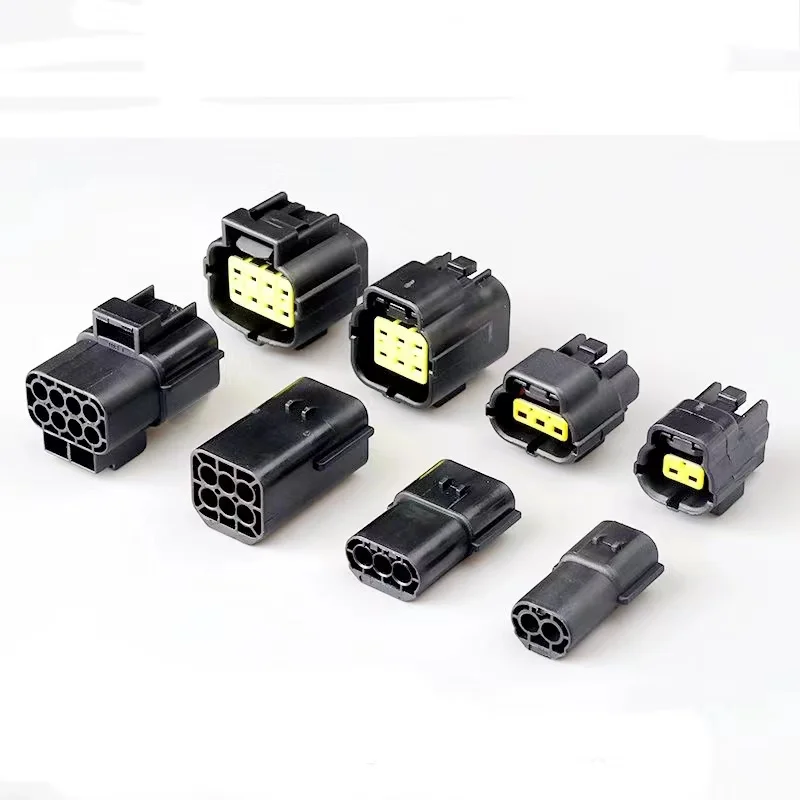 AMP connector for automotive waterproof plug terminal connector 10/12/16 core male female docking 1.8 series plug