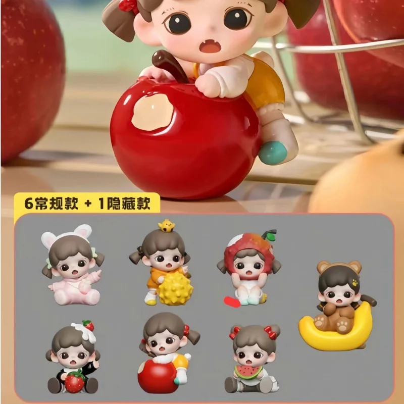 

Zoraa I Love to Eat Fruit Series Mini Blind Box - Cute Fruit Theme PVC Figure, Collectible Toy Gift for Kids & Adults