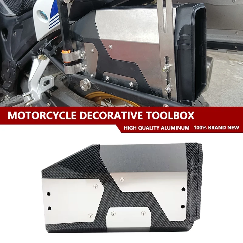 Toolbox Aluminum Decorative 4.2 Liters Tool Box For BMW R1200GS R1250GS R1200 GS R1250 GS LC ADV Adventure 2013-2023 2022 2021