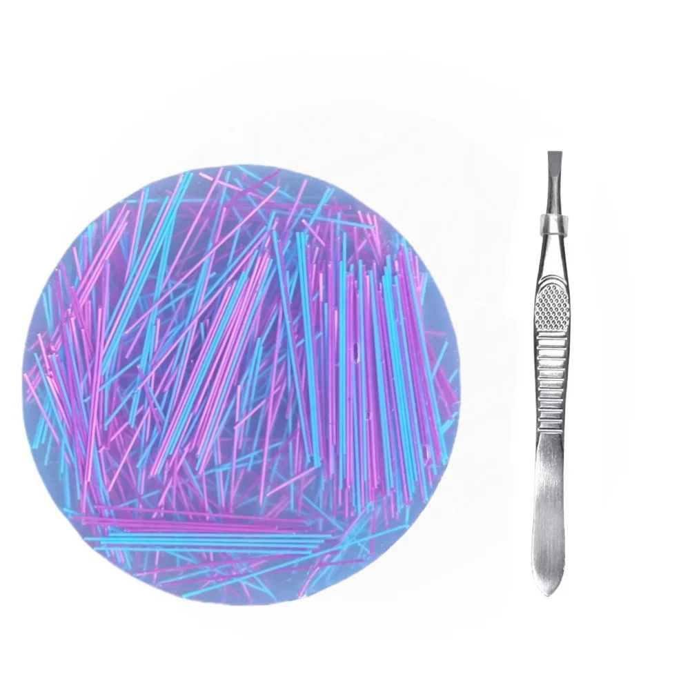 Funny With Tweezers Skin Picking Fidget Hair Pulling Round Silicone Picking Pad 6cm Colorful Sensory Picking Pad
