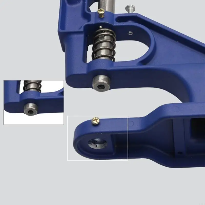 Manual Hand Press Machine Eyelet Snaps Rivets Installation Press Machine Cloth Cover Button Machine Sewing Repair Tool