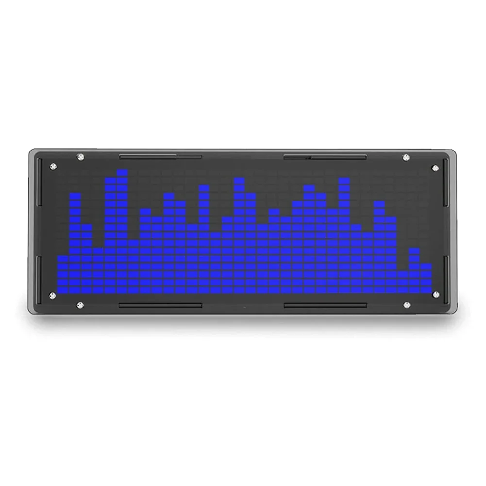 32 Bit VU Meter 220 X 28 X 70 Mm Stereo VU Meter Power-off Retention Function 1T High Speed Processor 7 Music Ringtones