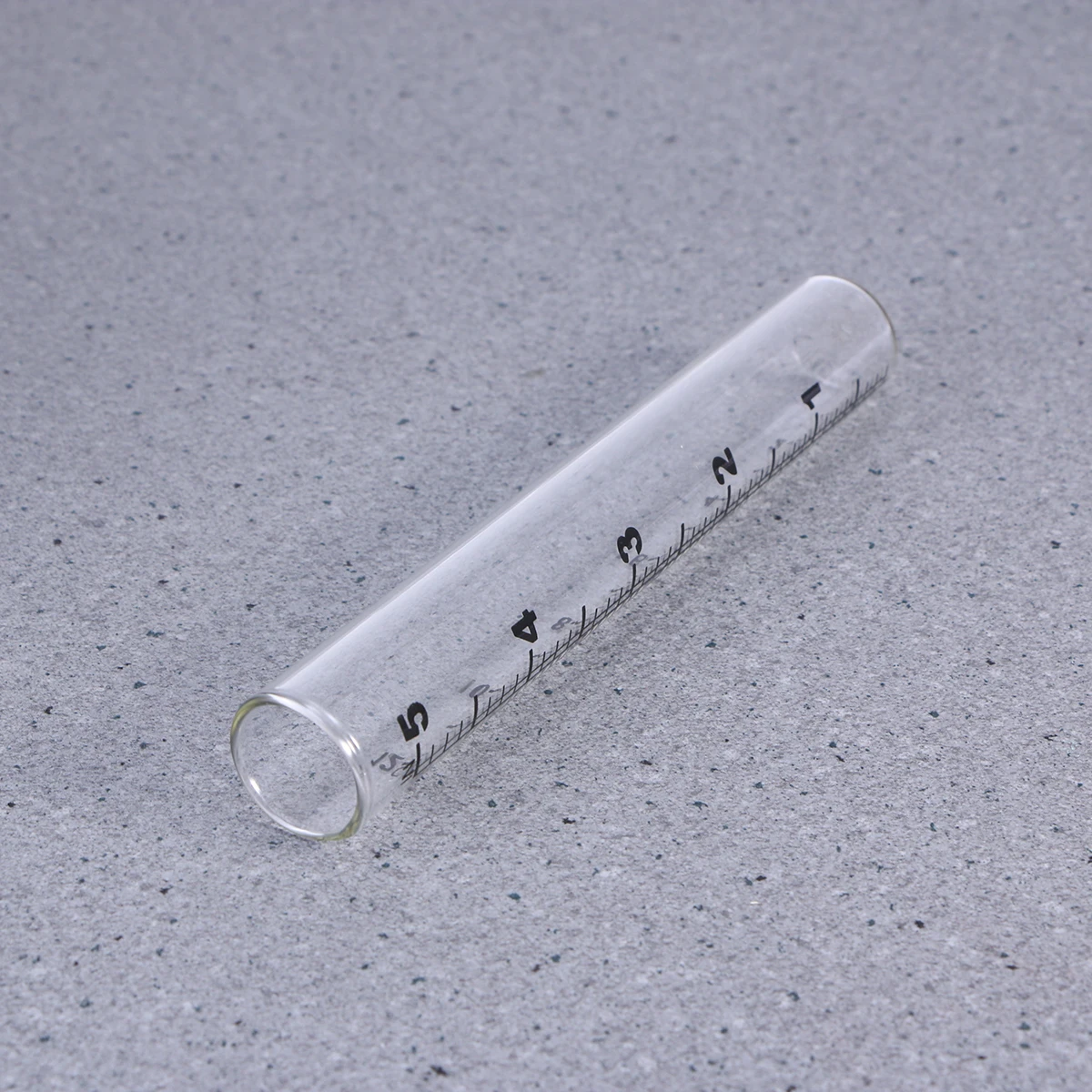 

12 Cm Rain Gauge Test Tube Rainfall Scale Garden Farm Indoor Precipitation Glass