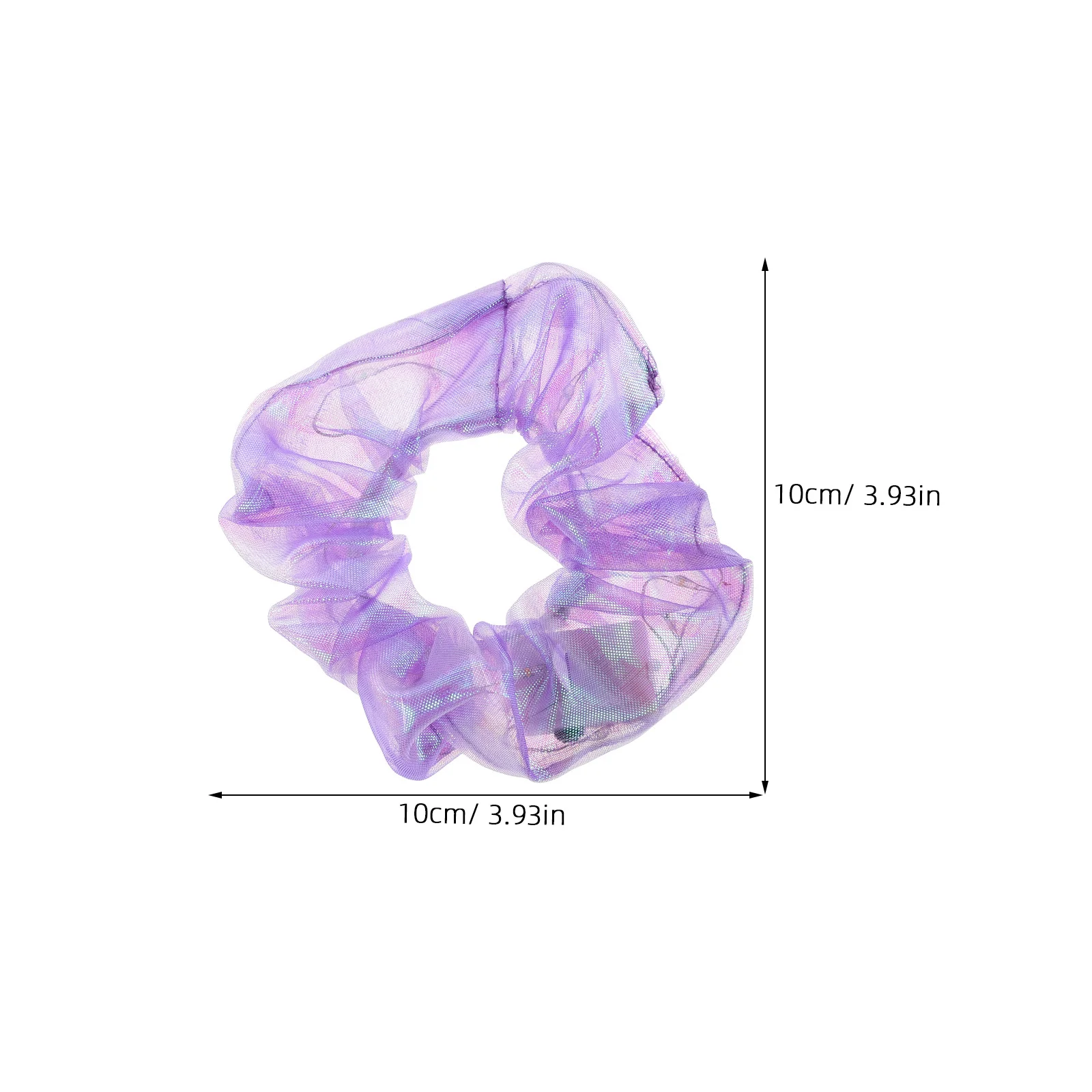 Chouchous lumineux colorés, 5 pièces, bandes de cheveux qui brillent dans l'obscurité pour filles et femmes, fêtes d'halloween au néon, chouchous lumineux Rave