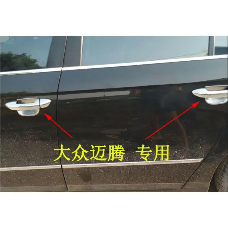 

Car Accessories For Volkswagen CC/Magotan/B6 2006-2009-2016 Exterior door bowl protective cover decorative sequin car stickers