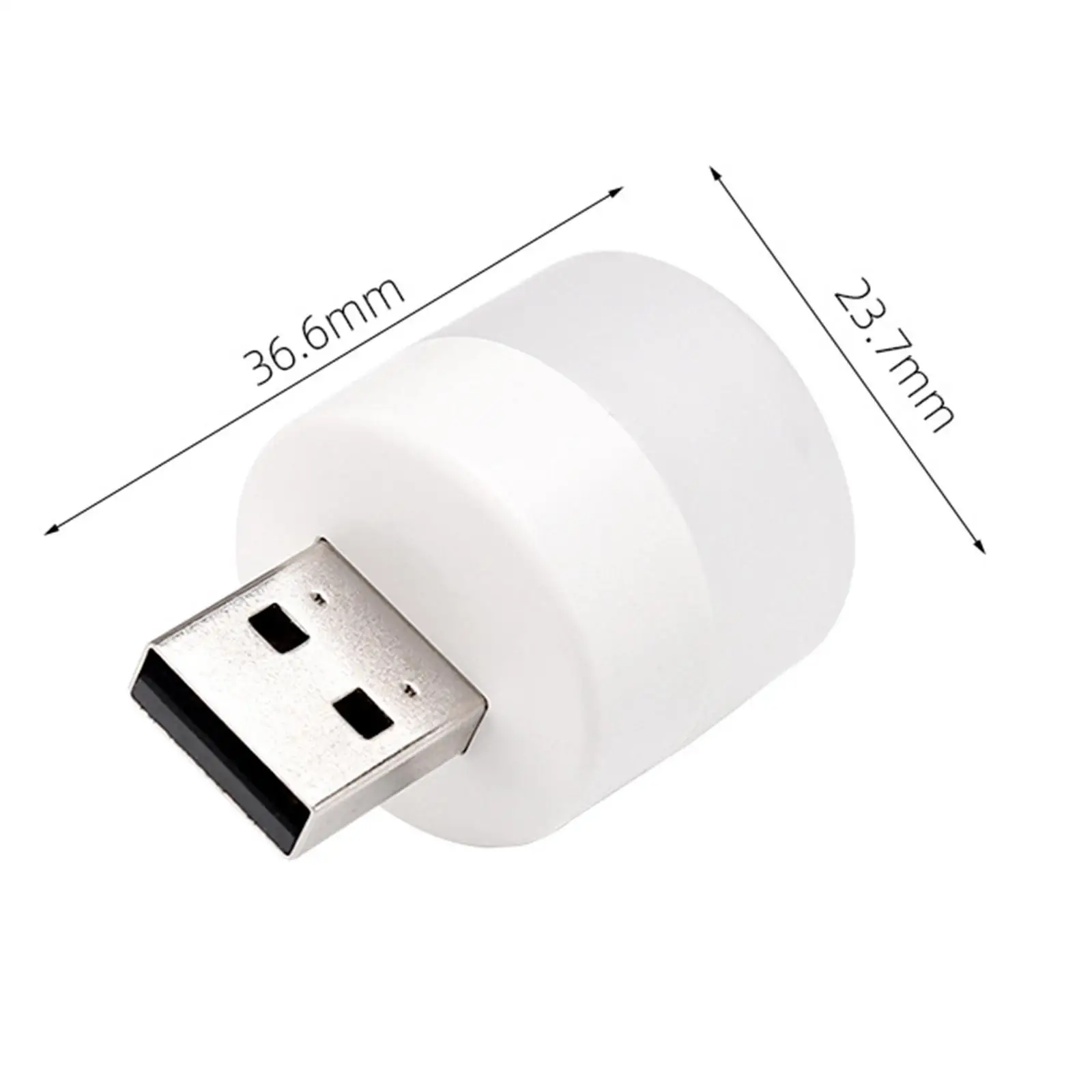 Plug In LED Night Lights Mini USB Light Eye Protection Book Reading Light Table Lamp for Power Bank PC Laptop Notebook Socket