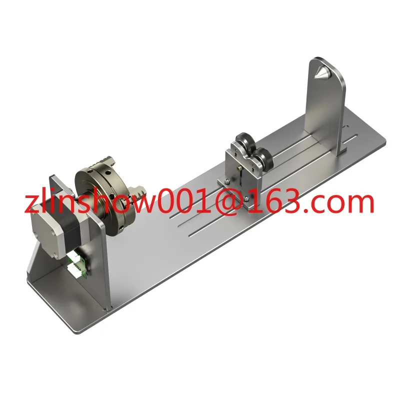 R5 A-axis Rotary Module Cylindrical Cans Cylinders Rotary Table Rotary Pen Jig Tool, for CNC Laser Engraving Machine