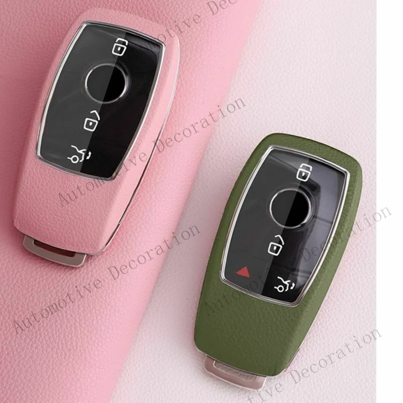 Z+ For Mercedes Benz 2017-2021 E S A C G Class PC Car Key Fob Case Cover Bag Skin