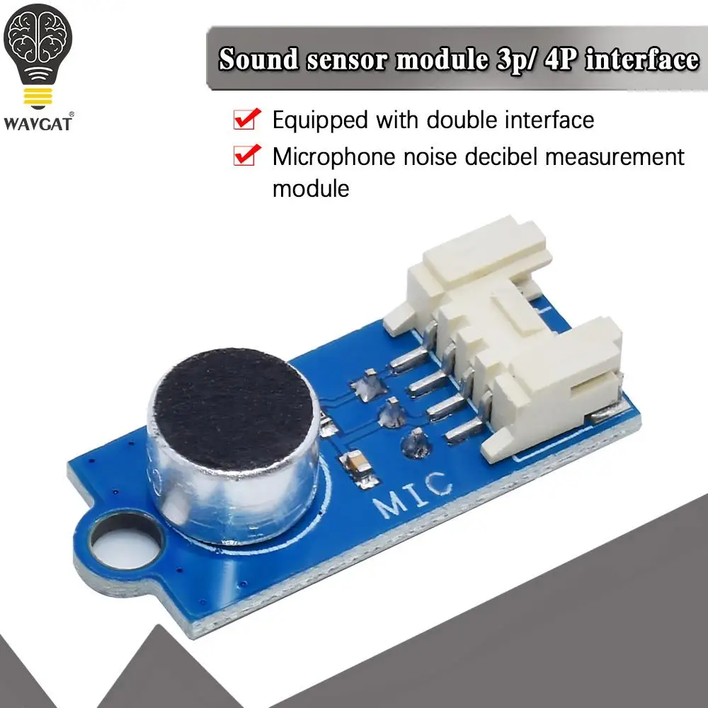 3Pin 4Pin Selling Sound sensor module sound control sensor switch detection whistle switch microphone amplifier 