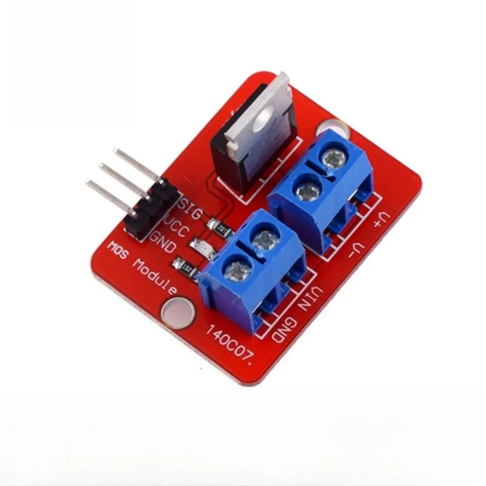 IRF520 MOSFET Driver Module Power Switch Board for Arduino Raspberry Pi ESP32 ESP8266 Control Motor LED Light