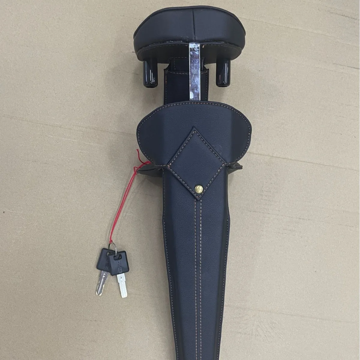 Integrated Armored Car Steering Wheel Lock B Grade Cylinder Anti-Theft Multi-function