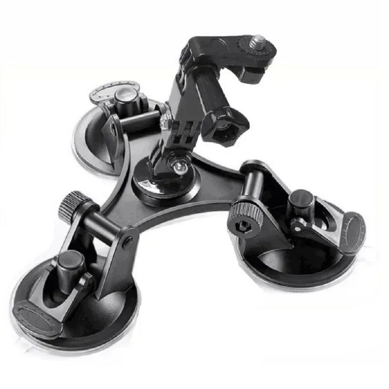 

For GoPro Hero 12 Triangle Suction Cup Car Powerful Suction Cup Mount Bracket For GoPro Hero 12 11 10 9 Accessories