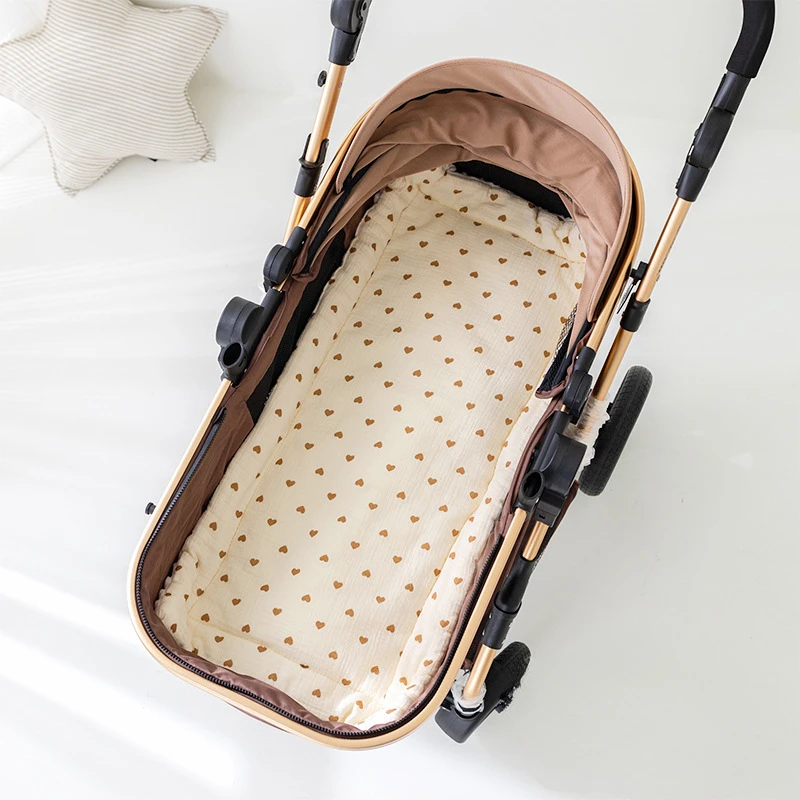 40x80cm Baby Stroller Seat Cushion Children's Soft Mattress Children's Car Cushion Baby Dining Chair Cushion Baby Accessories