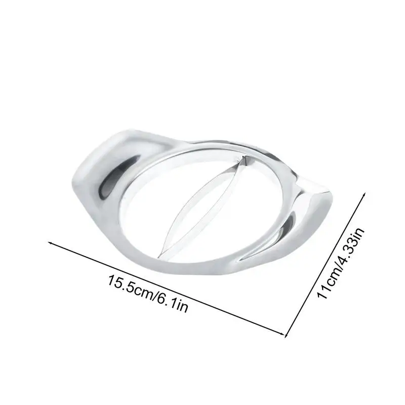 المنزلية الفاكهة أخذ العينات المانجو القطاعة المانجو مقشرة الفولاذ المقاوم للصدأ المانجو سكين الفاكهة قطع أداة المانجو مقسم القاطع أداة المطبخ #6