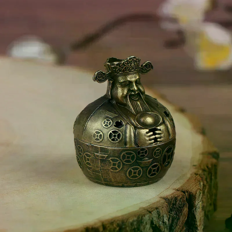 Alloy Incense Burner Holder  Of Wealth Fumigation Incense Burner Stove Home Furnishings Decoration Creative