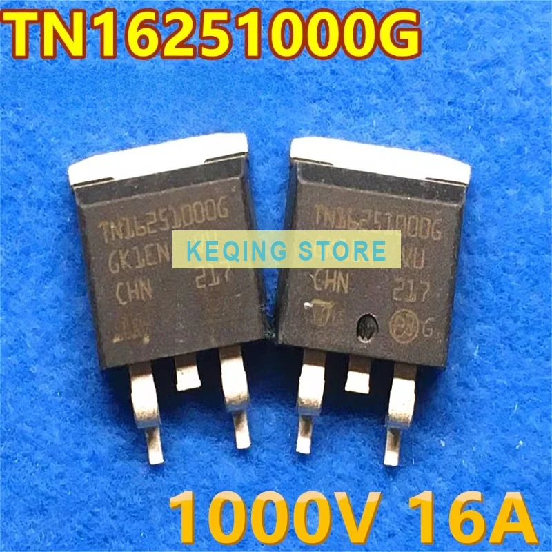 10PCS Used+Not NEW+Send after Measure   TN1625-1000G TN16251000G TO263 patch two-way thyristor
