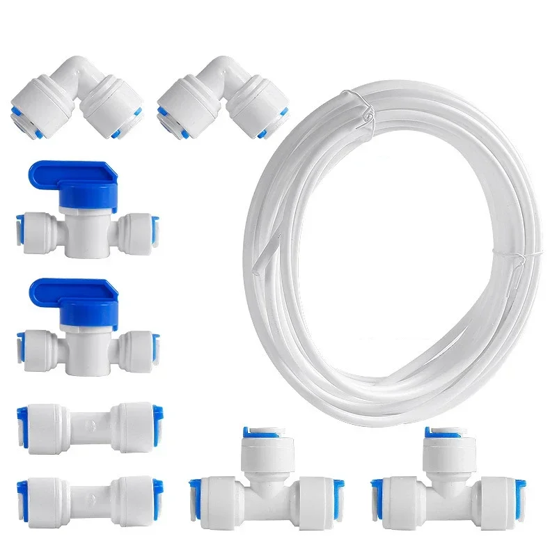 6mm ID plastic elbow fitting for water systems compatible with coffee and ice machines pressure rated up to 850 kPa female threa