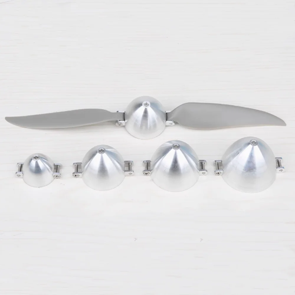 Aluminum alloy Spinner for Folding propeller Paddle Metal Cover Airplane Metal Spinner Glider parts RC Hobby DIY 1PCS - Image 4