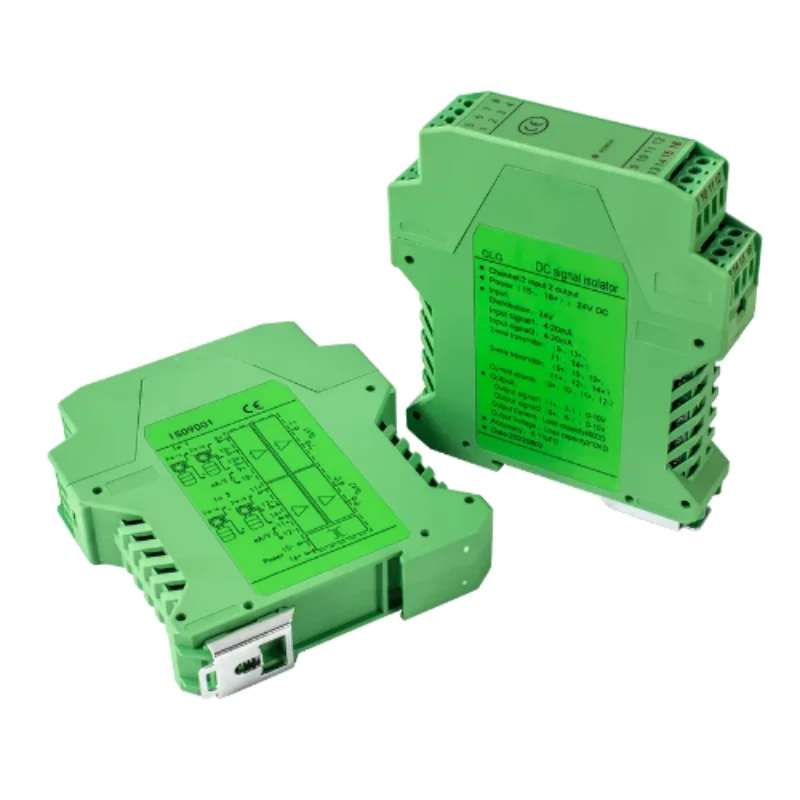 Signal isolator 4-20mA current voltage 0-10V, one input, two inputs, one, two, three, four outputs, active power supply DC24V