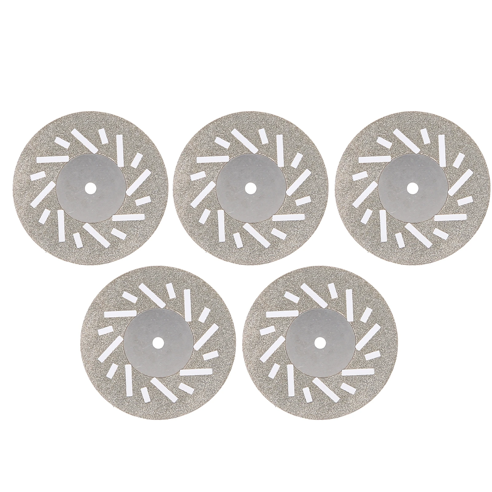 5Pcs Ultrathin Doublesided Grinding Wheel Cutting Dental Double Sided Sanding Polish Disc Kit Special Emery Sheet Opening Teeth