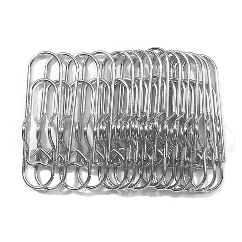 15pcs Love Shape Paperclips Multifunctional Paper Fix Clip Metal Pen Holder Clip Journal Document Clips Notebook Pin Accessories