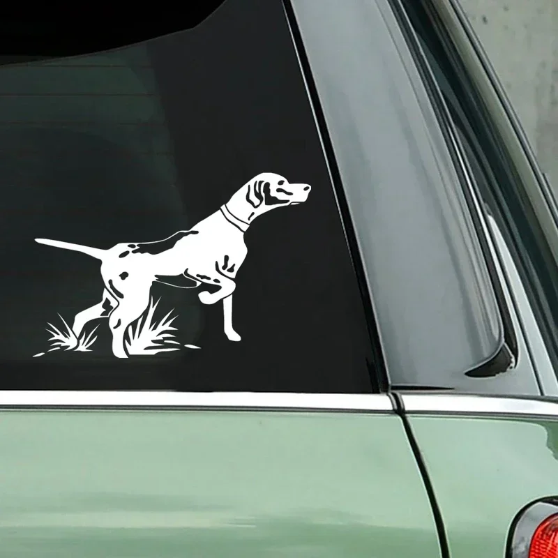 Pointer Hunting Dog Funny Car Sticker, Waterproof Vinyl Decal for Auto Bumper, Rear Window, 21cm*14cm Car Styling Decor