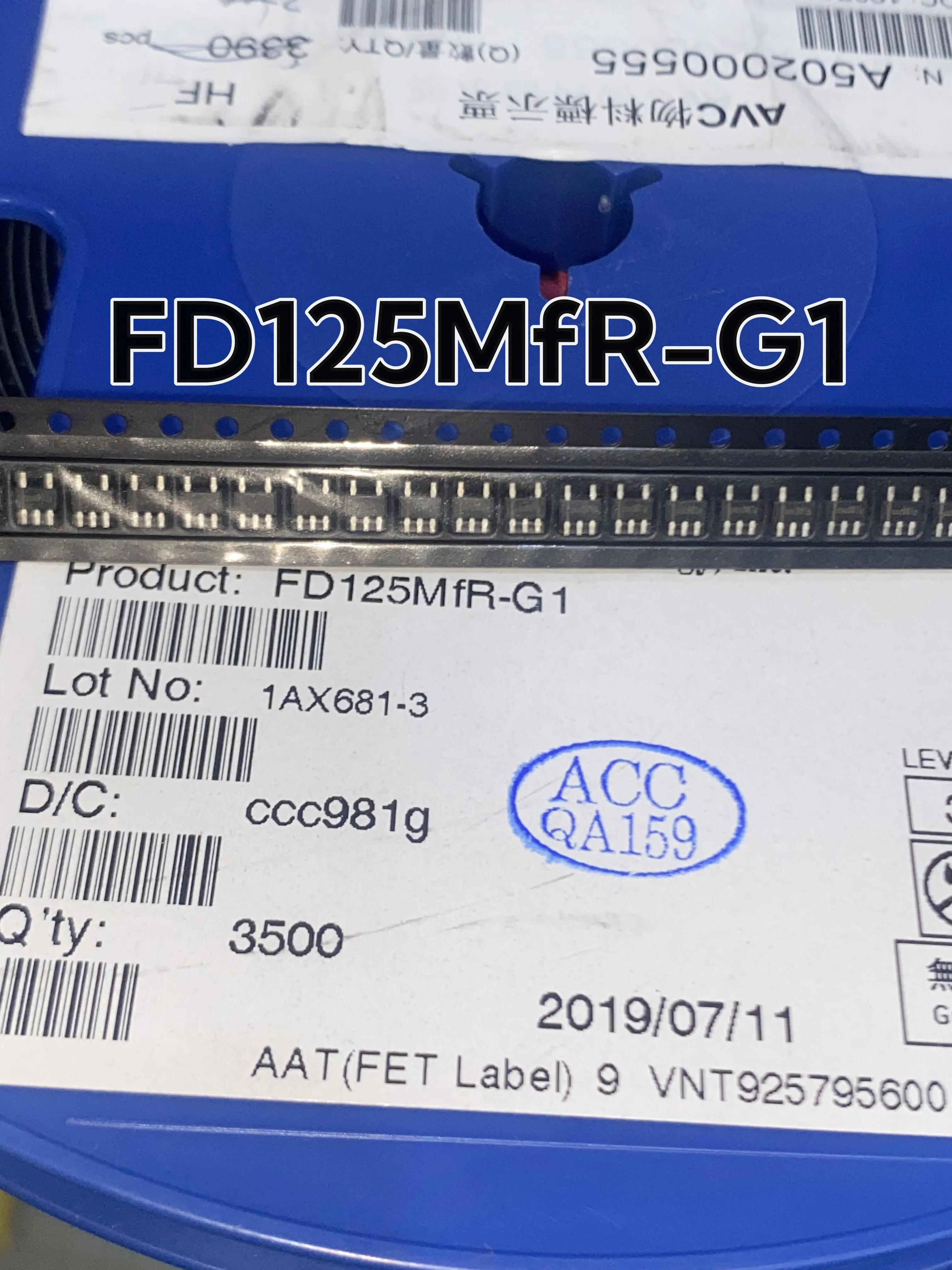 

10PCS FD125MfR-G1 19+ TS825
