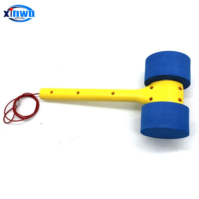 Blue Sponge Plastic Hammer Child Player Frog Jump Hamster Hitting Arcade Game Machine Parts Beater Strike Tool Accessories