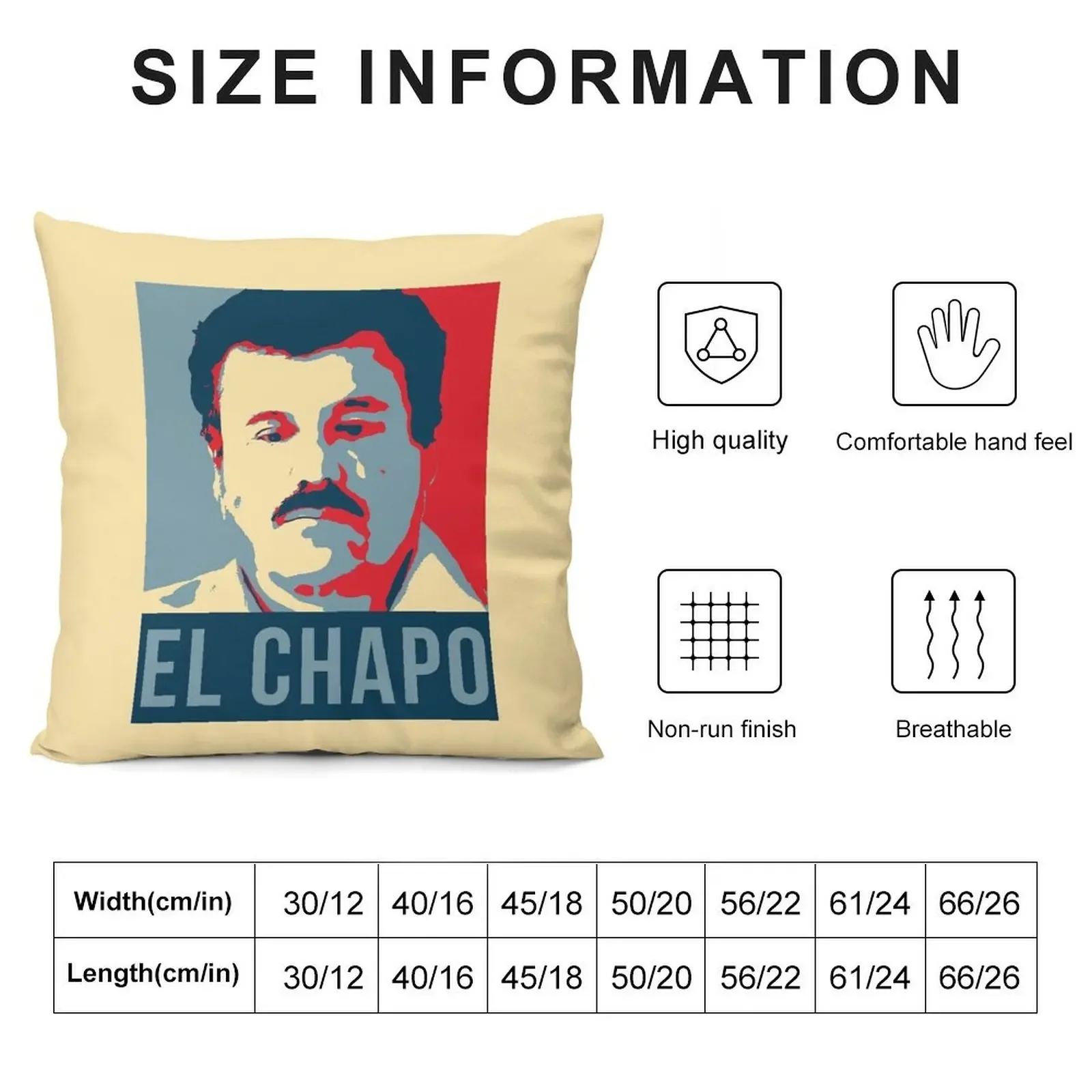 El Chapo Joaquín Archivaldo Guzmán Loera Kartell Throw Pillow Pillowcases For Pillows luxury throw pillow covers pillow