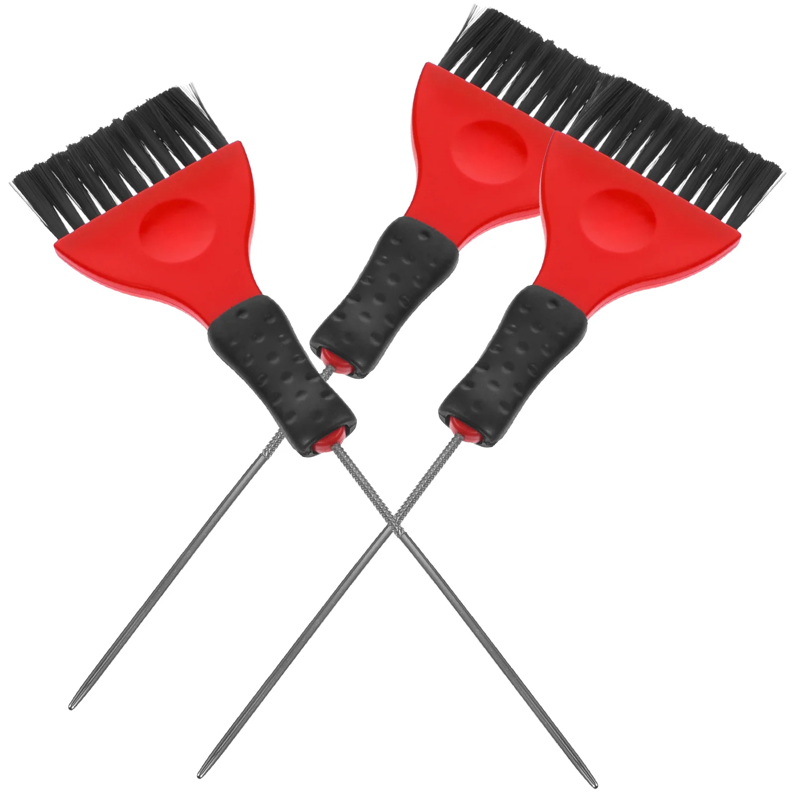 

3pcs Pin Hair Dye Tail Dye Hair Coloring Brush For Hairdressing Brushes Salon Home Use Brush Tools Combs