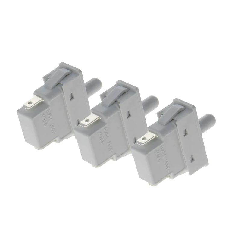 1pcs Momentary Door Push Button Switch ON-(OFF) Normally Closed For Kitchen Home Application Refrigerator Refriger