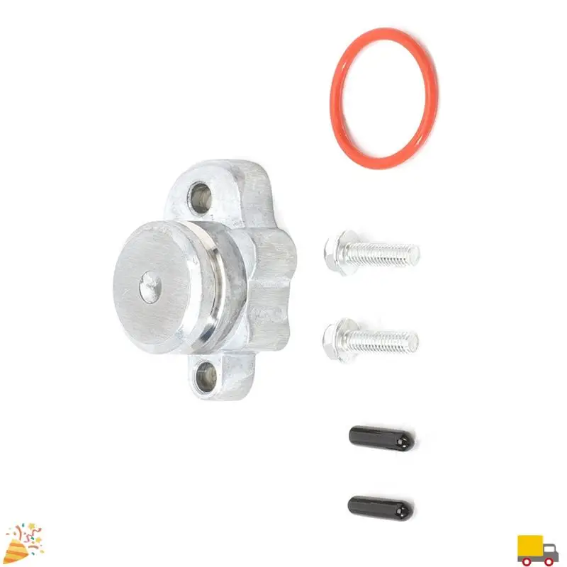 Kit de cubierta de enchufe de bomba de aceite para motocicleta, estructura fuerte, tornillos de junta tórica de Metal, tapas de puerto de repuesto para Yamaha PW50 1981- 2024