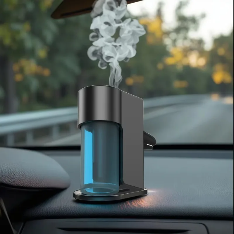 

Portable Ultrasonic Mini Car Freshener Aroma Diffuser Eco-Friendly USB Vent Clip Waterless Car Fragrance Diffuser