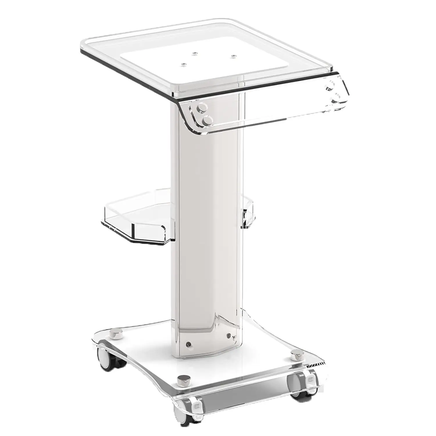 

Spa Salon Trolley On Wheels Mobile Beauty Salon Trolley Cart Hairdressing Trolley, with Shelf, Load 100 Kg, for, Customized