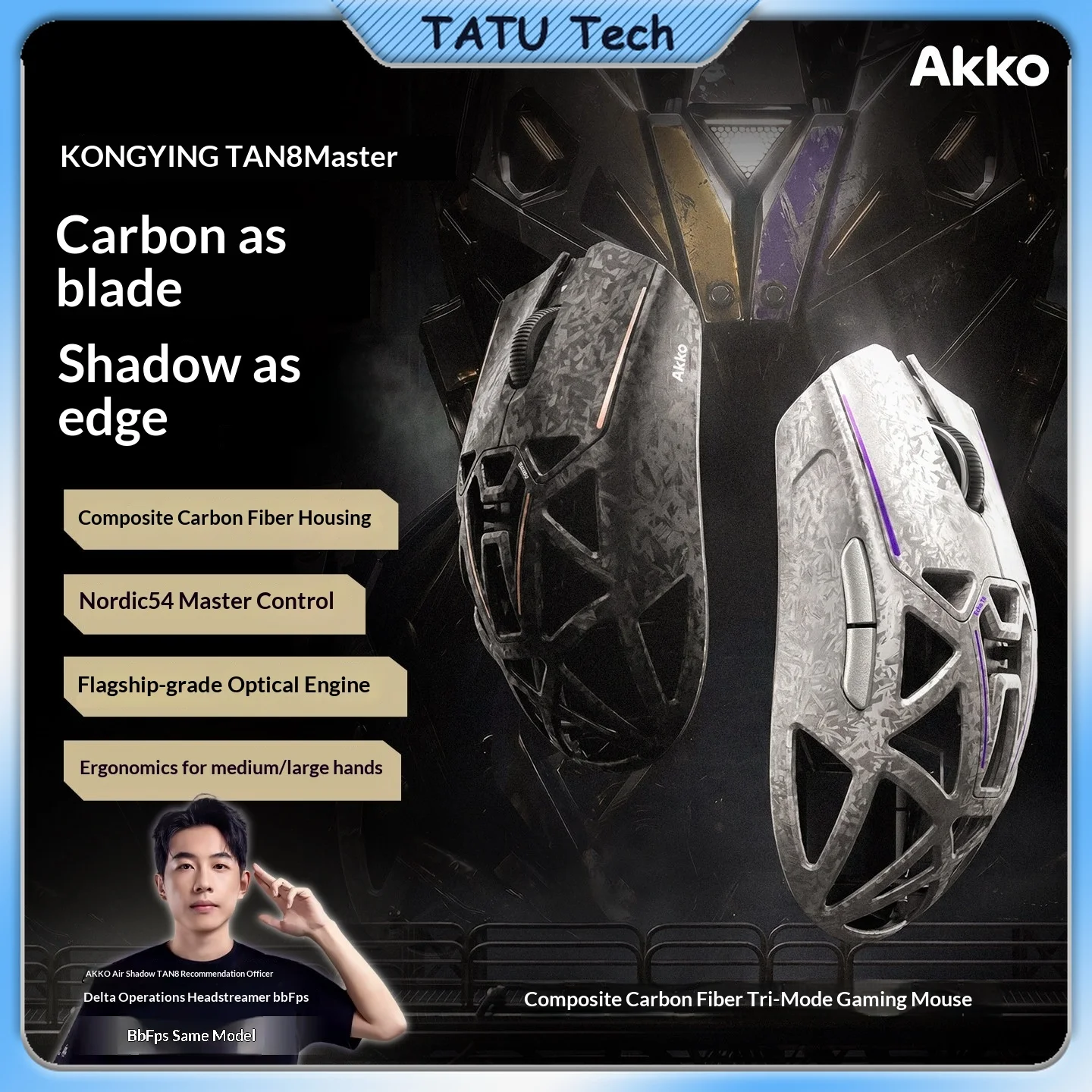 Esports Gaming Competition - Souris de jeu sans fil AKKO