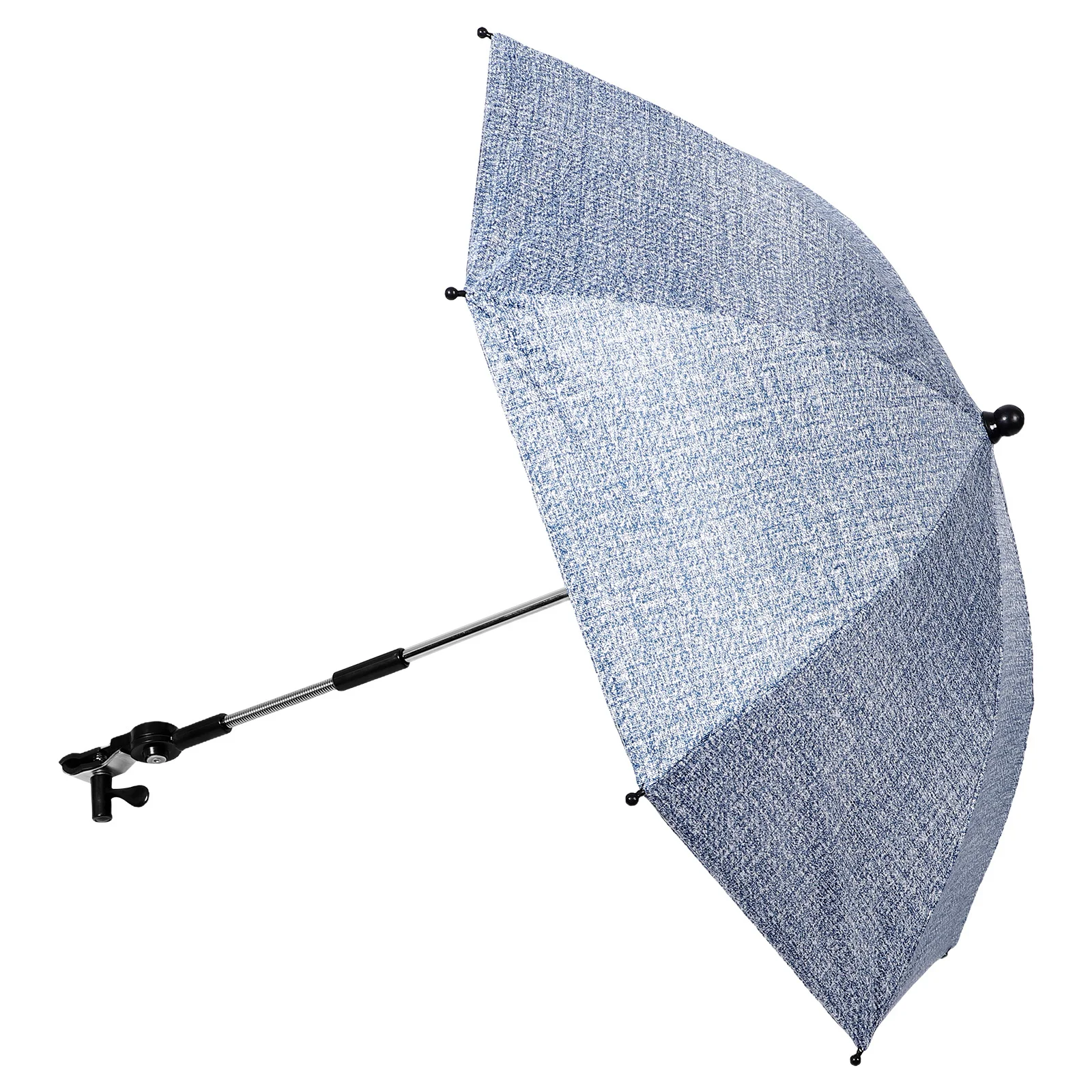 

Универсальный зонт от солнца для детской коляски, защита от ультрафиолета, компактный регулируемый зажим на зонтик от солнца, уличный зонтик для коляски