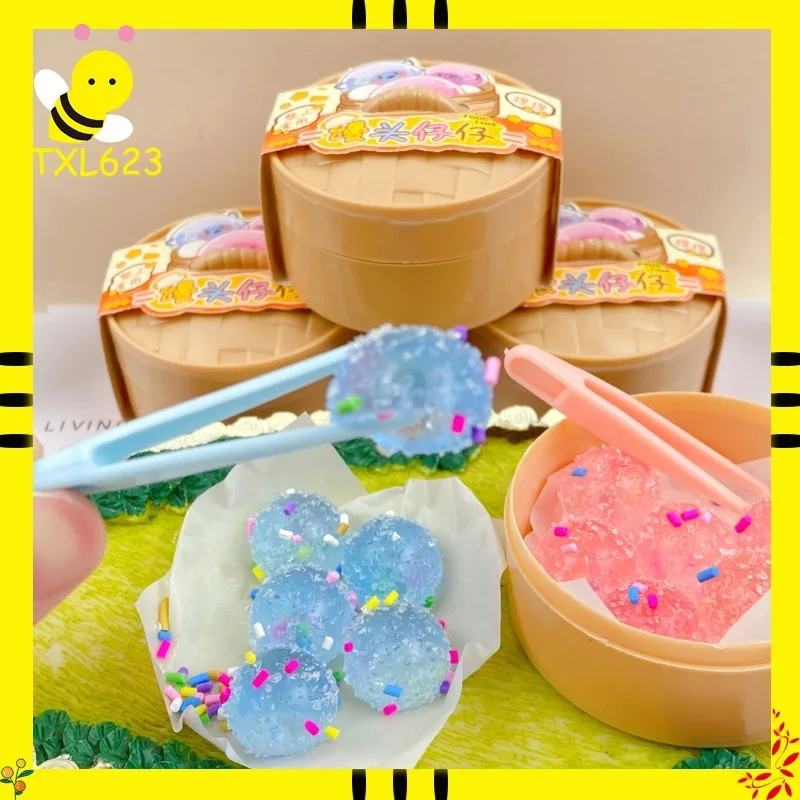 24pcs-full-case-cute-mini-steamed-food-squishy-toy-soft-tpr-slow-rising-decompression-stress-reliefnot-food