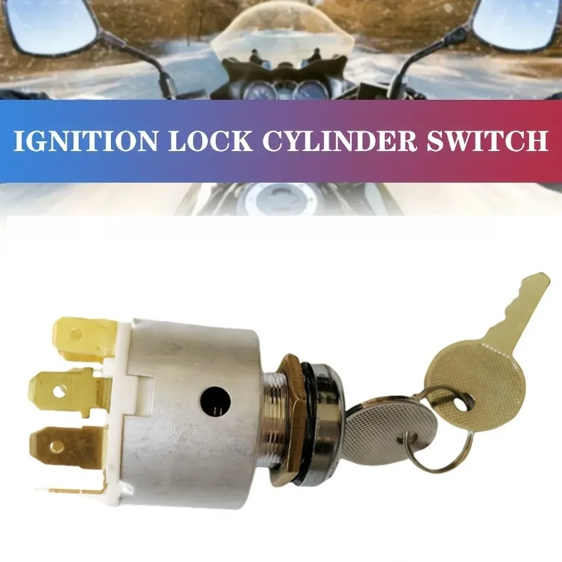 

1Set Metal Ignition Switch With 2 Keys Car Accessories 127651 For MGB Midget Triumph TR GT6 Lucas 31912 SPB501 47SA Engine Tools