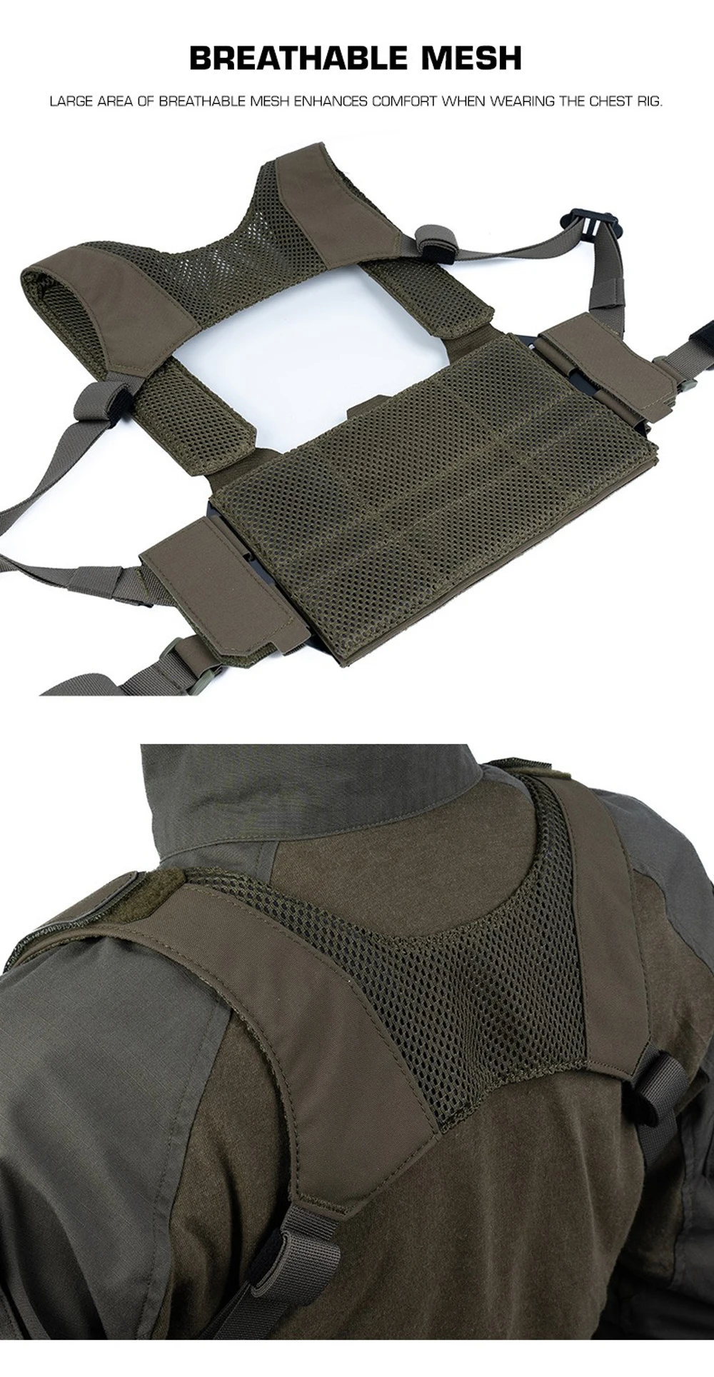 Chest rig VE-119 vue détaillée