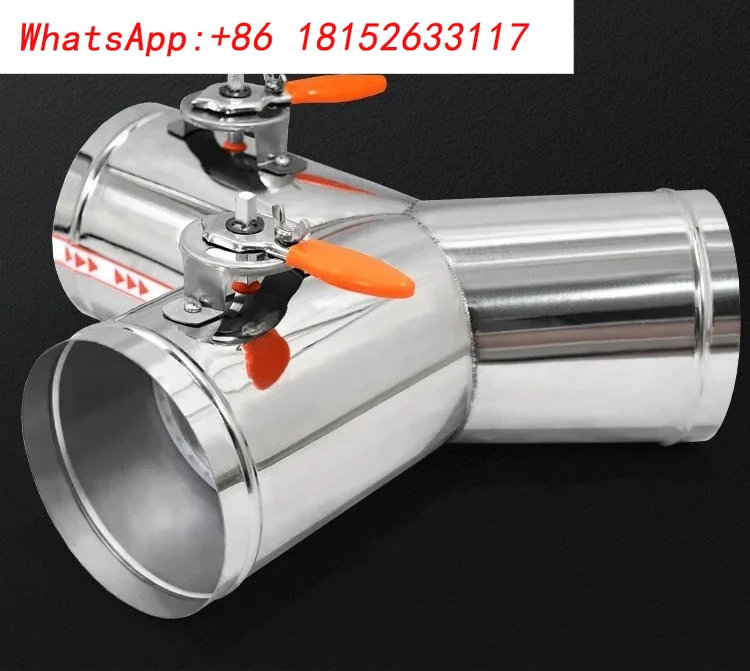 亜鉛メッキ201 304ステンレス鋼Y型手動三連換気弁エアコントロールMM