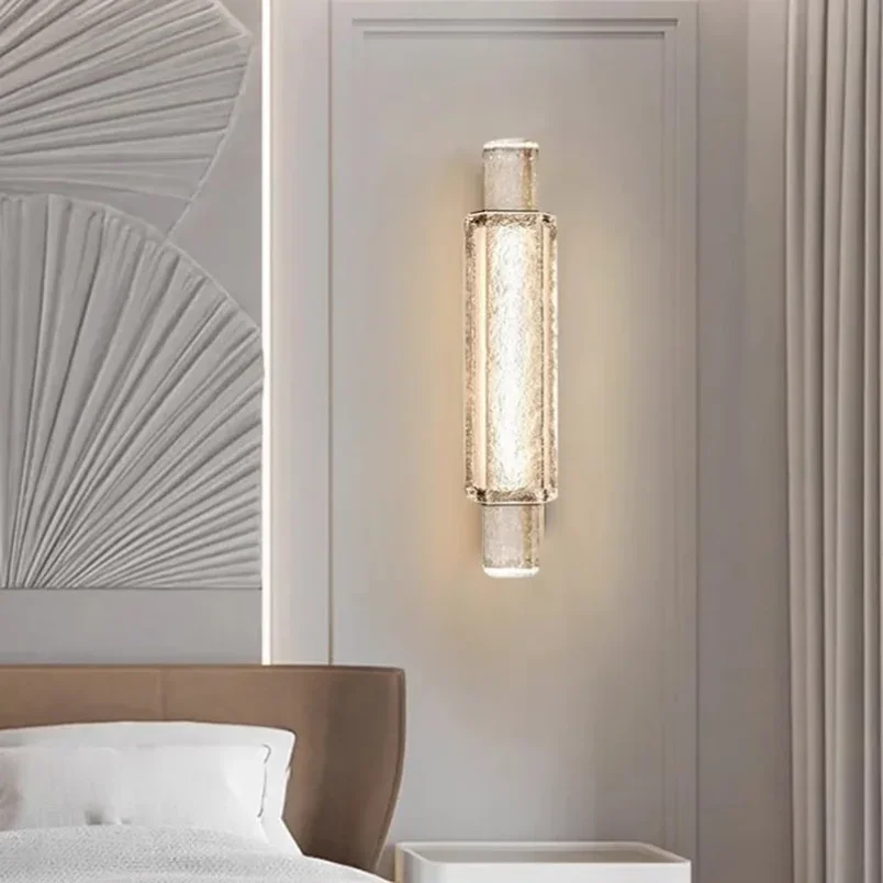 2025 Luxury LED Crystal Bubble Wall Lamp For Living Room Bedroom Wall Art Lamparas De Comedor Home Light Indoor Fixtures