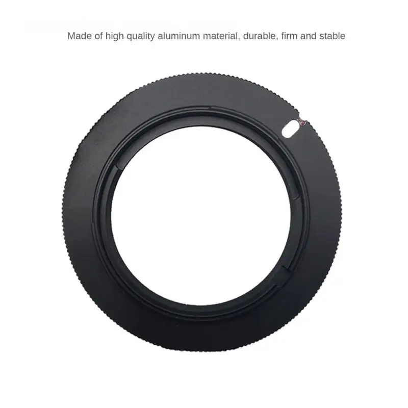 Screw Lens Adapter Ring Long Life High Precision Lens Ring Sturdy High Quality Aluminum M42-af Adapter Ring Screw Mount Lens