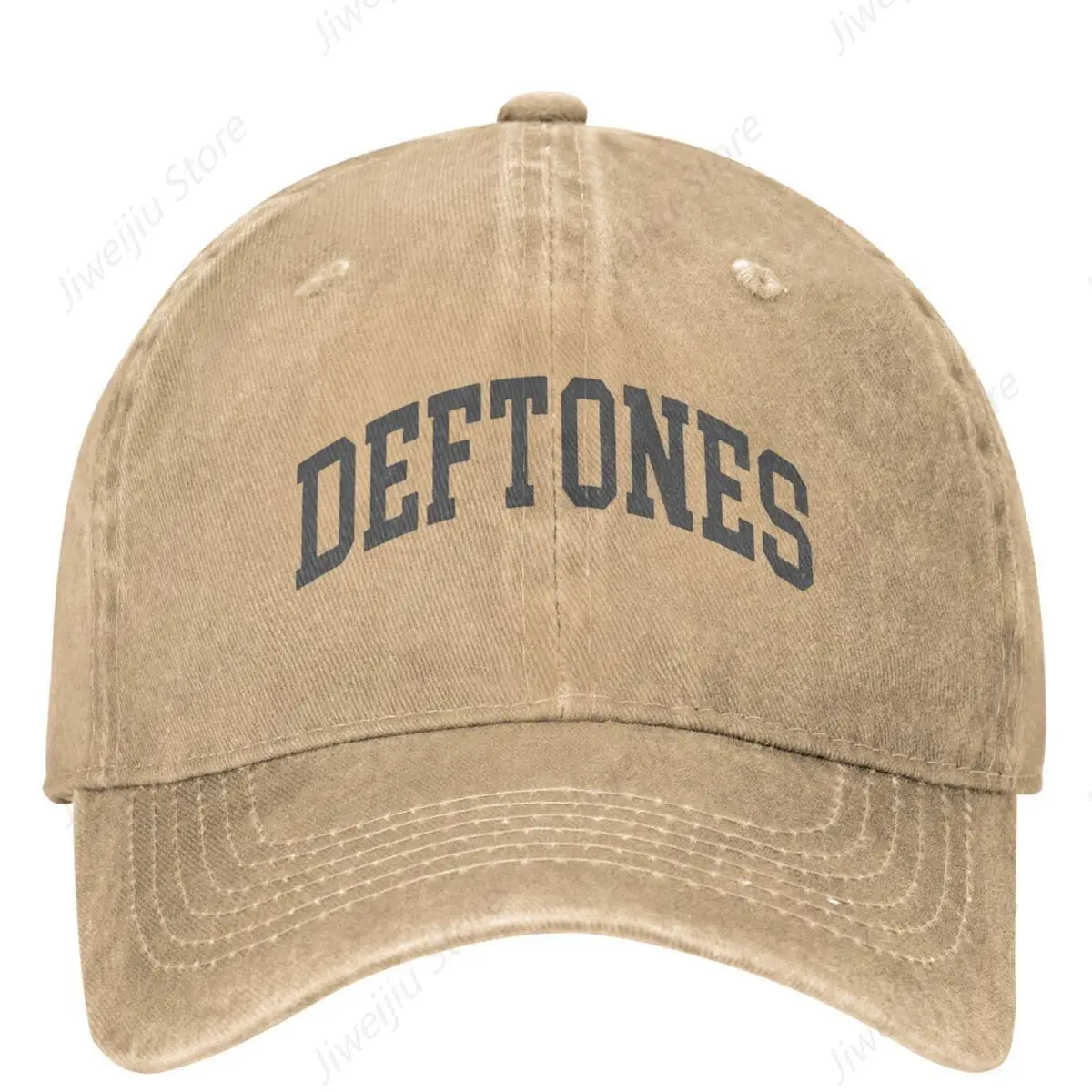 

Бейсбольная кепка Deftones Rock Music Band, классическая потертая джинсовая металлическая музыкальная кепка от солнца для мужчин и женщин, кепки для занятий спортом, шляпа